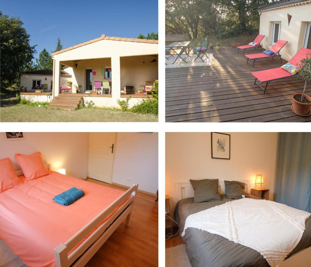 Gite Lechappee Bleue Dromoise - Villa Aouste-sur-Sye Exteriör bild