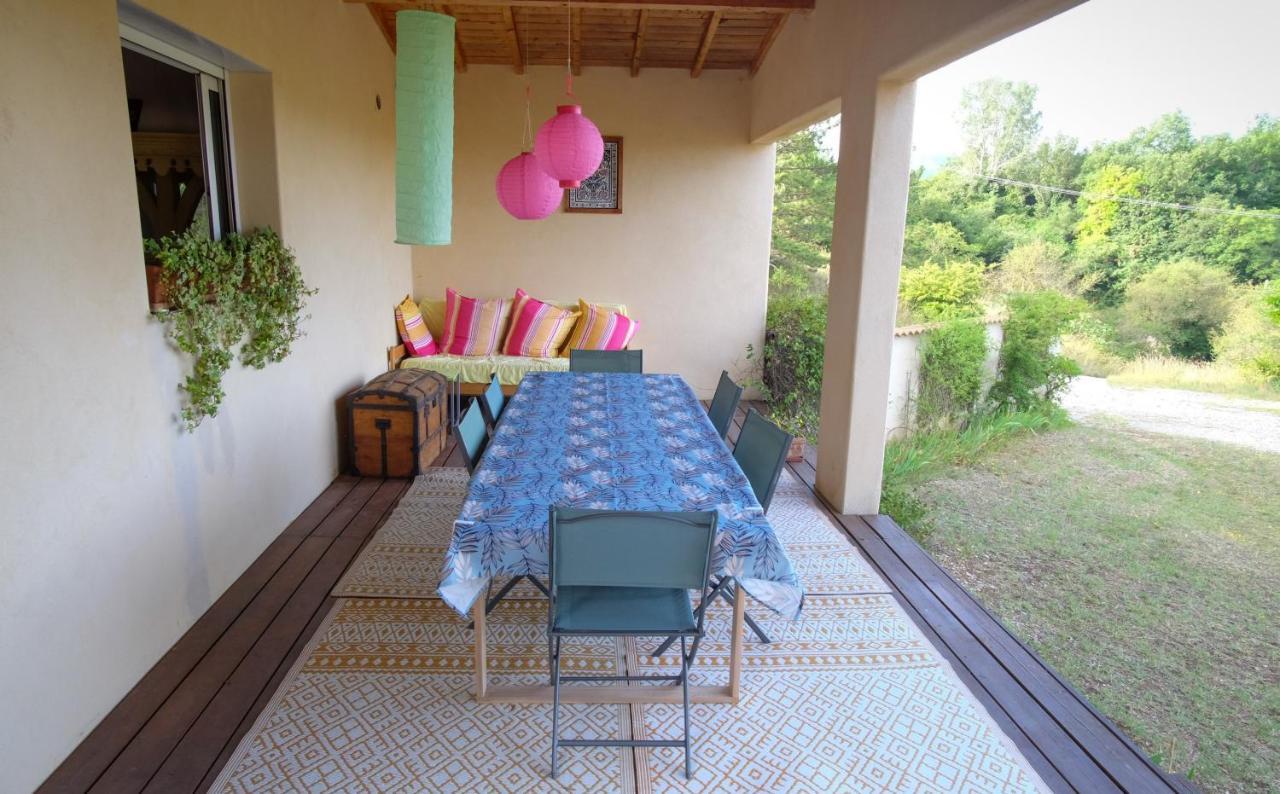 Gite Lechappee Bleue Dromoise - Villa Aouste-sur-Sye Exteriör bild