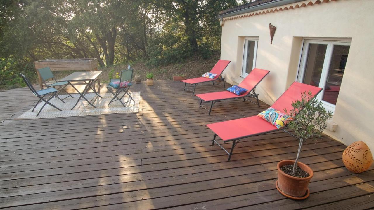 Gite Lechappee Bleue Dromoise - Villa Aouste-sur-Sye Exteriör bild